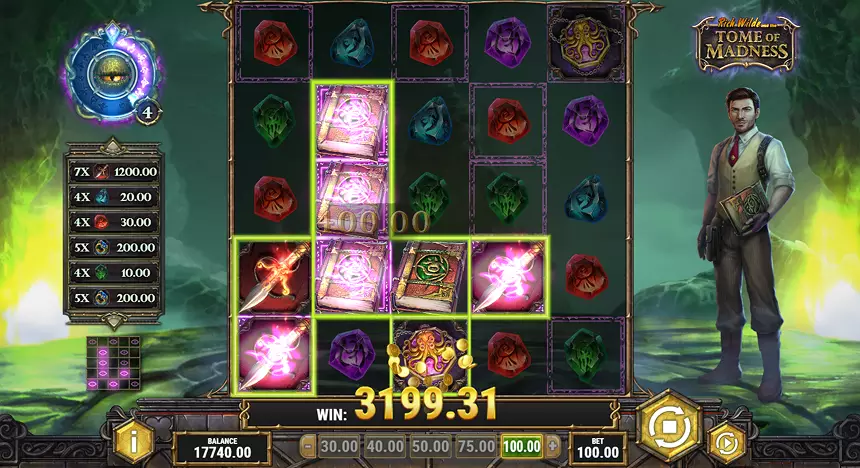 Rich Wilde and the Tome of Madness Features